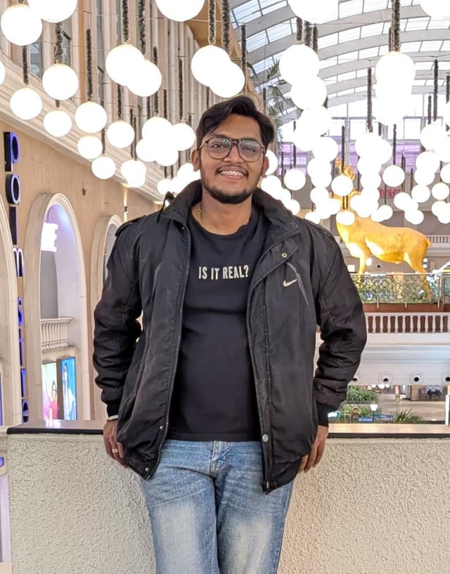 A professional portrait of the developer